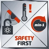 Kép 6/7 - Einhell TE-AG 18 Li akkus sarokcsiszoló 115mm Power X-Change