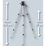 Kép 2/3 - Einhell háromlábú állvány egyes TC-LL lézeres gépekhez, 37-110cm, 1/4"