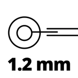 Kép 8/8 - Einhell GC-ET 2522 elektromos fűszegélynyíró, 220mm, 250W