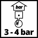 Kép 4/4 - Einhell festékszóró pisztoly, felsőtartályos, 0.6L, 1.4mm, 6bar