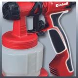 Kép 9/9 - Einhell TC-SY 600 S festékszóró pisztoly, félig telepített, 600W, 800ml