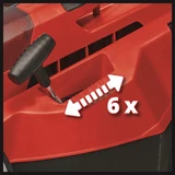 Kép 6/7 - Einhell PXC Rasarro akkus fűnyíró, 38cm, 45L, 36V (2x4Ah akkuval és töltővel)