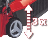 Kép 4/7 - Einhell PXC GE-CM 18/30 Li akkus fűnyíró, 18V, 300mm, 1x3Ah akkuval és töltővel