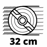 Kép 9/12 - Einhell GC-EM 1000/32 elektromos fűnyíró, 1000W / 32cm