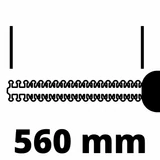 Kép 7/11 - Einhell GC-HH 5056 elektromos magassági sövényvágó 500W