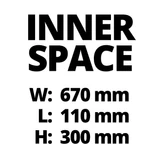 Kép 5/6 - Einhell E-Box L70/35 prémium koffer 250x700x350mm