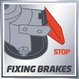 Kép 7/7 - Einhell TC-TW 100 szerszámkocsi 4+1 fiókos