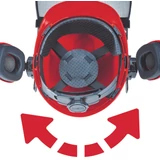 Kép 2/4 - Einhell BG-SH 1 erdészeti védősisak, 52-66cm