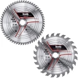 Kép 1/4 - Einhell körfűrészlap 250x30mm, 24-60 fog, 2 db