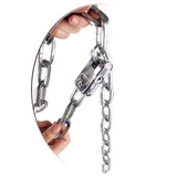 Kép 2/2 - Biztonsági motorkerékpár acél lánc 90cm (8mm)