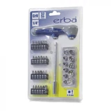 Kép 2/2 - Erba bit és dugókulcs készlet 1/4", 37db-os