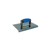 Kép 1/2 - Betontrowel kézi felület glettelő, élekhez kék acél, 76x152mm