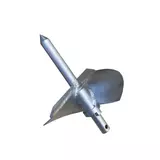 Kép 1/2 - Eurokomax fúrófej kétélű kezdőtag ipari talajfúróhoz, 200mm
