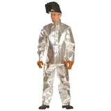 Kép 2/2 - Coverguard EP aluminizált védőkabát, hő- és vágásbiztos, ezüst, 80cm