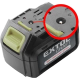 Kép 1/2 - Extol pótakku 18V Li-ion, 402440 akkus fúró csavarozóhoz 1500mAh