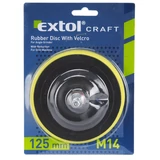 Kép 2/2 - Extol Craft gumitányér fúrógéphez, sarokcsiszolóhoz, 125mm, M14
