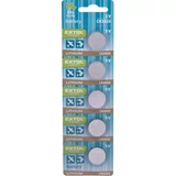 Kép 1/2 - Extol Energy CR2025 gombelem készlet, lítium, 3V, 5db