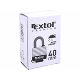 Kép 3/3 - Extol lakat, laminált, vízálló, 4 kulcs 40mm