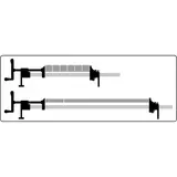 Kép 2/4 - Extol csőtengelyes szorító, acél, 1/2"