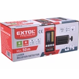 Kép 4/4 - Extol Premium lézerfény érzékelő lézeres szintezőhöz, 50m