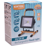 Kép 8/8 - Extol hordozható LED lámpa (reflektor), 10/20W, 1400 Lm, Li-ion akkus