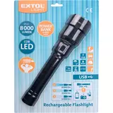 Kép 6/6 - Extol Light akkus COB LED lámpa, többfunkciós, 60W, 8000lm