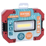 Kép 7/7 - Extol Light akkus LED reflektor, USB, 10W, 1000lm