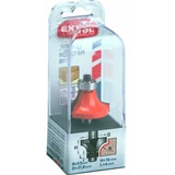 Kép 3/3 - Extol Premium marófej fához, lekerekítő, csapágyas, R9.5, 31.8x16mm