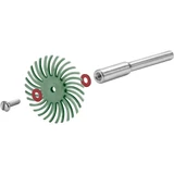 Kép 4/7 - Extol mini száras csiszoló készlet, radiális sörték, 3mm, 52db