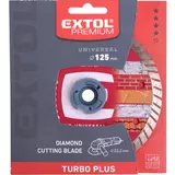 Kép 2/2 - Extol Premium Turbo Plus gyémánt vágótárcsa sarokcsiszolóhoz, 125mm