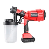 Kép 3/13 - Extol Share20V akkus festékszóró gép, Li-ion, 700ml/perc (akku és töltő nélkül)