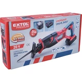 Kép 5/5 - Akkus szablyafűrész, 20V, 1db 2000mAh-ás akkuval, töltővel