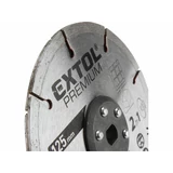 Kép 2/2 - Extol gyémántvágó korong 20x125mm, 2az1ben Twin Blade rendszer