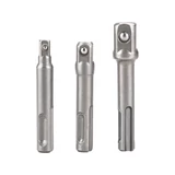 Kép 1/2 - Extol dugókulcs adapter készlet 3db-os, 1/4&quot;-3/8&quot;-1/2&quot;