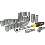 Kép 3/3 - Stanley FatMax dugókulcs készlet, 1/2", 10-25mm, 25részes
