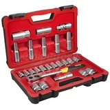 Kép 2/3 - Stanley FatMax dugókulcs készlet, 1/2", 10-25mm, 25részes