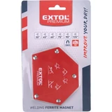 Kép 2/2 - Extol Premium hegesztőmágnes, hatszög, 22kg
