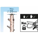 Kép 3/3 - Extol Premium metszőolló, mellévágó, SK5, 20mm, 21.5cm