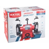 Kép 5/5 - Extol kettős köszörűgép 350W, 20x12.7x150mm