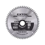 Kép 1/2 - Extol körfűrészlap, keményfémlapkás, 25.4x210mm T48