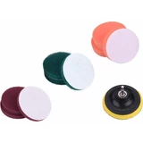 Kép 2/3 - Extol Craft dörzsölő, csiszoló, polírozó készlet 10db-os