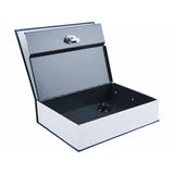 Kép 1/3 - Extol könyv típusú pénzkazetta 2db kulccsal, festett acél, 265x205x65mm