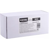 Kép 4/4 - Extol Premium szemüveg lézeres vízszintezőhöz, piros