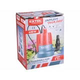 Kép 6/6 - Extol Premium búvárszivattyú tiszta vízhez, 400W, 7m