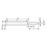 Kép 2/2 - Fahrenheit pákahegy 28011-hez, 2mm, 2db