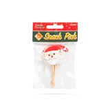 Kép 3/3 - Family Christmas falatka pálcika, mikulás, 8.5cm, 12db