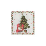 Kép 2/4 - Family Christmas karácsonyi papír teríték szett, karácsonyfa