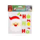 Kép 12/12 - Family Christmas karácsonyi zselés ablakdekor szett, 15x15cm