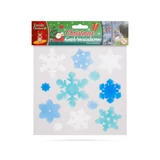 Kép 9/12 - Family Christmas karácsonyi zselés ablakdekor szett, 15x15cm