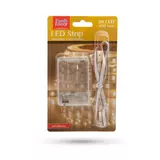 Kép 5/5 - Family Decor LED szalag, 1m, melegfehér, 3xAA